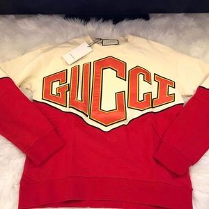 GUCCI MEN SWEATSHIRT PULLOVER MEDIUM